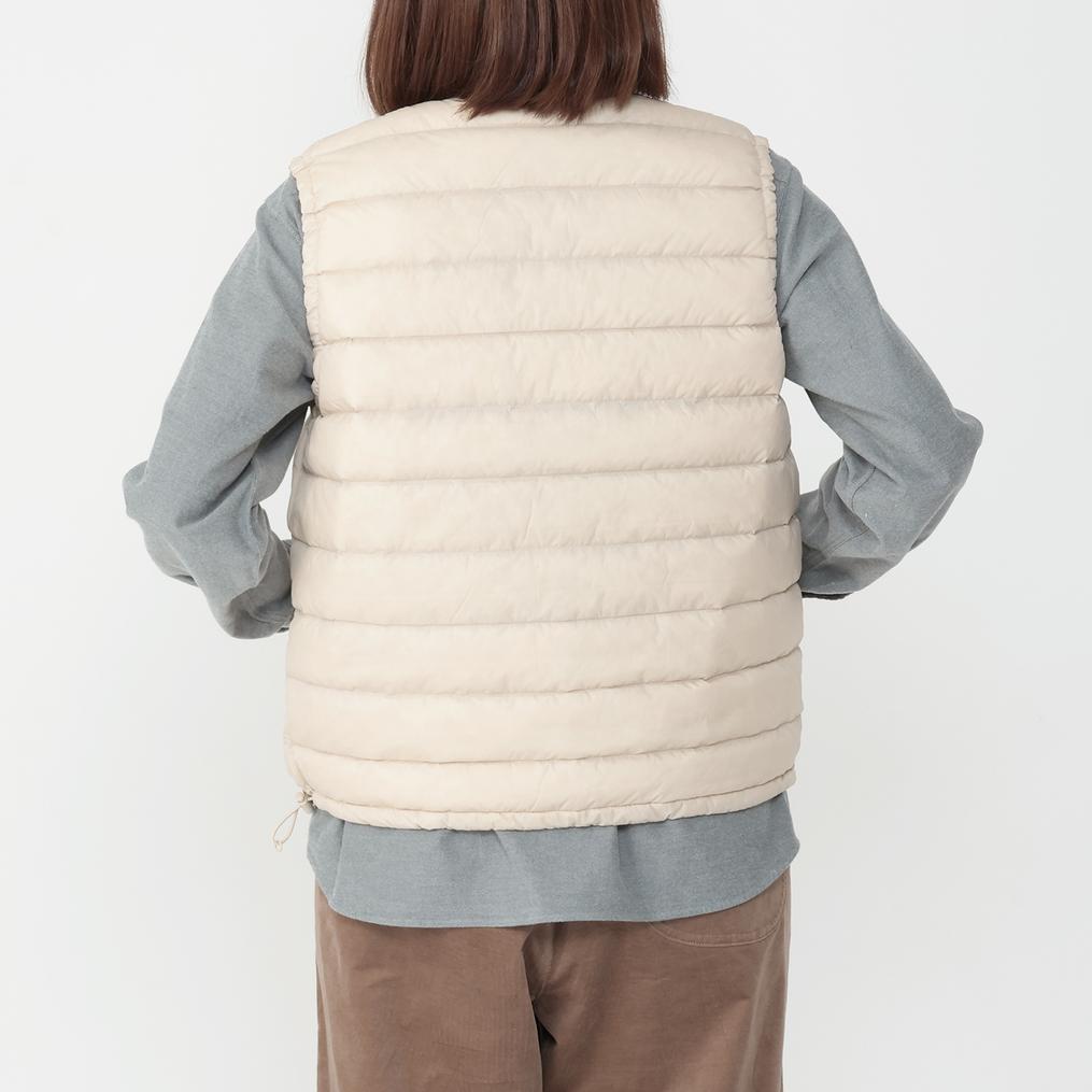  DANTON DANTON W's Crewneck Inner Down Vest画像3