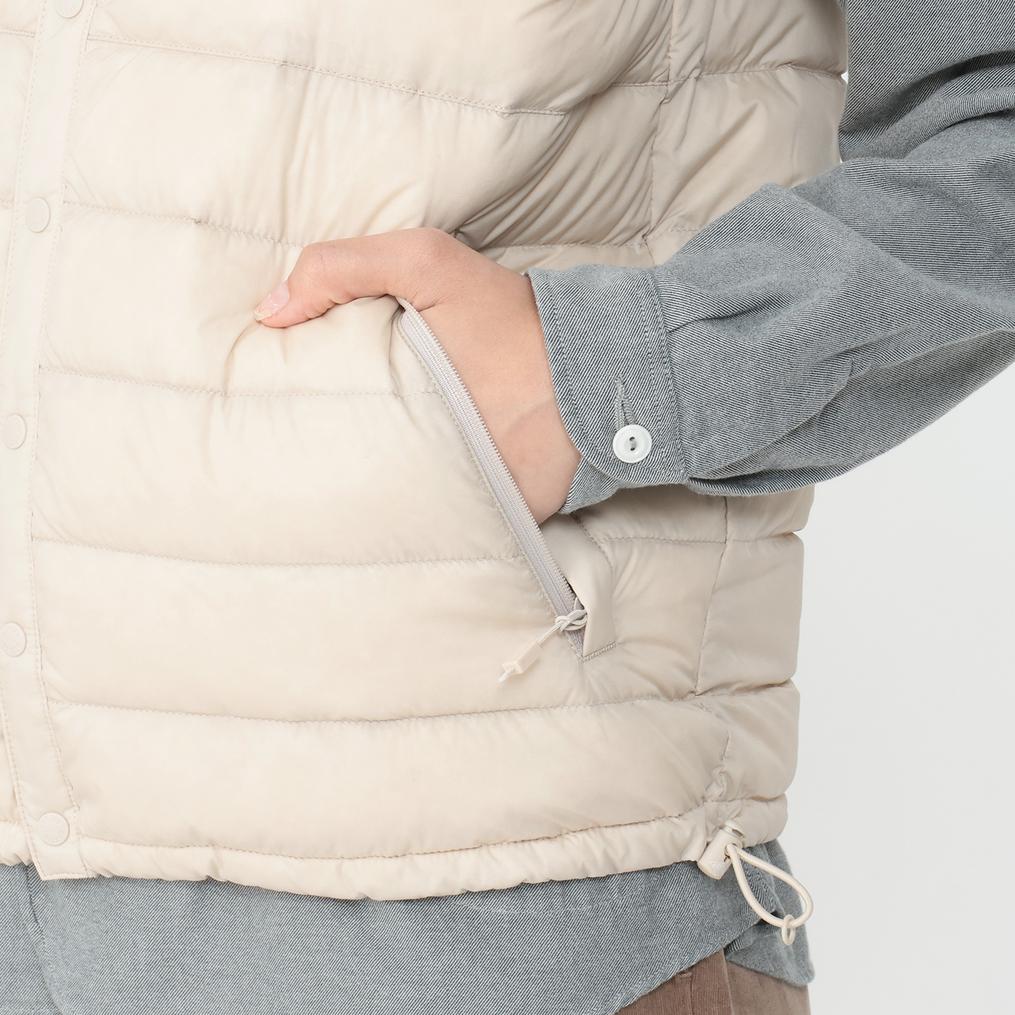  DANTON DANTON W's Crewneck Inner Down Vest画像4