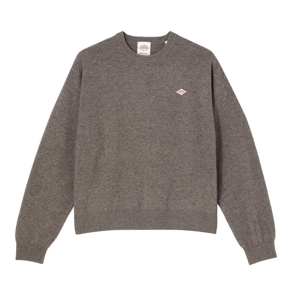  DANTON DANTON Lambswool Crew Neck Knit Pullover画像1