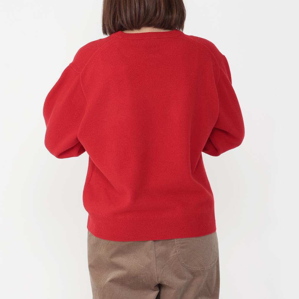  DANTON DANTON Lambswool Crew Neck Knit Pullover画像3
