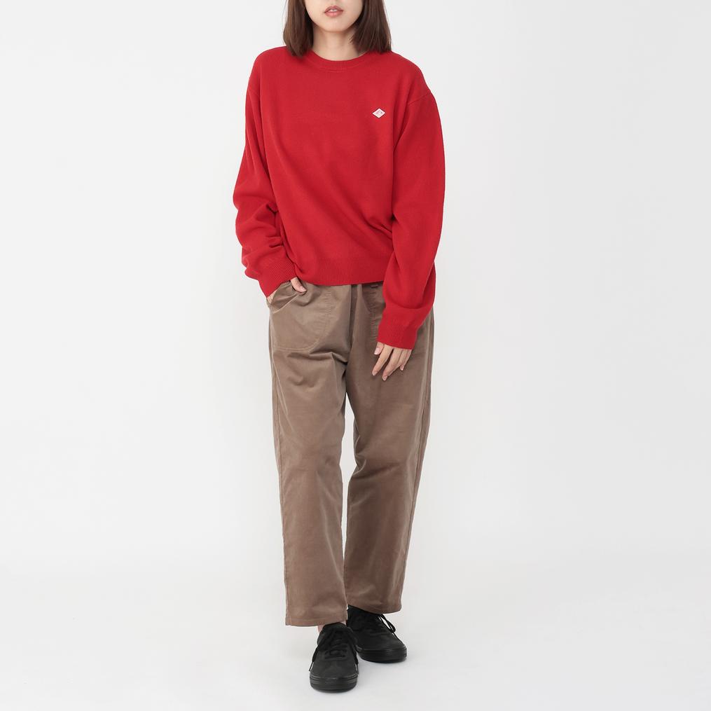  DANTON DANTON Lambswool Crew Neck Knit Pullover画像2
