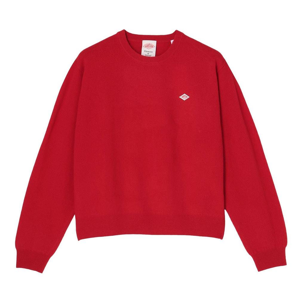  DANTON DANTON Lambswool Crew Neck Knit Pullover画像6