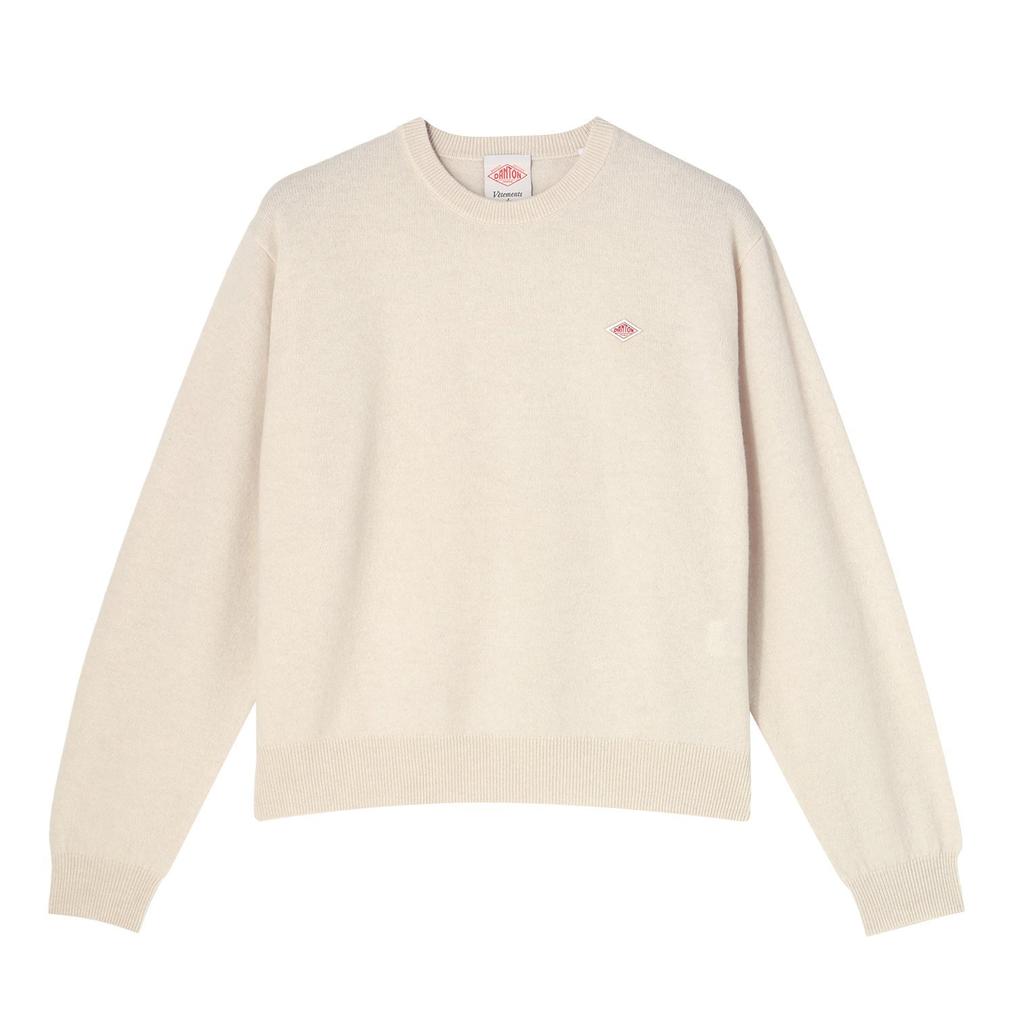  DANTON DANTON Lambswool Crew Neck Knit Pullover画像1