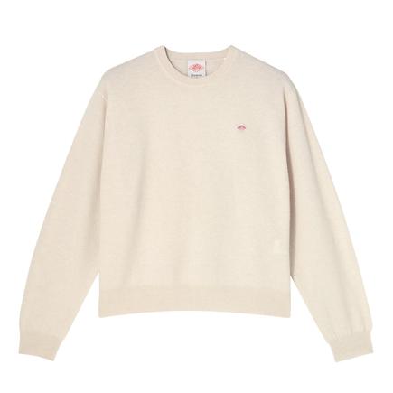 DANTON ラムウールクルーネックニットプルオーバー