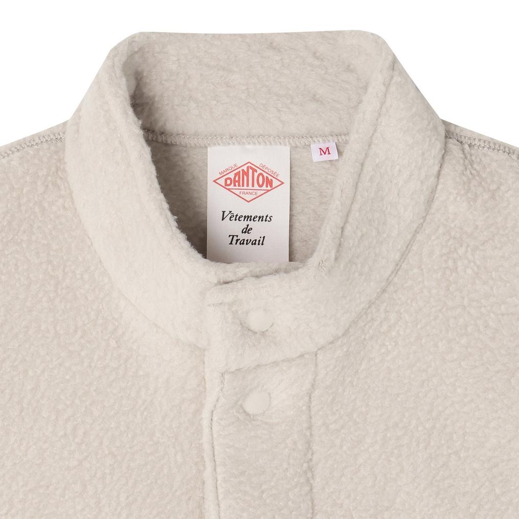  DANTON DANTON W's Double Face Boa Stand Collar Vest画像2