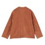  DANTON DANTON W's Fleece Collarless Jacket画像3
