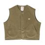  DANTON DANTON W's Fleece Collarless Vest画像1