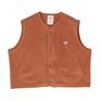  DANTON DANTON W's Fleece Collarless Vest画像6