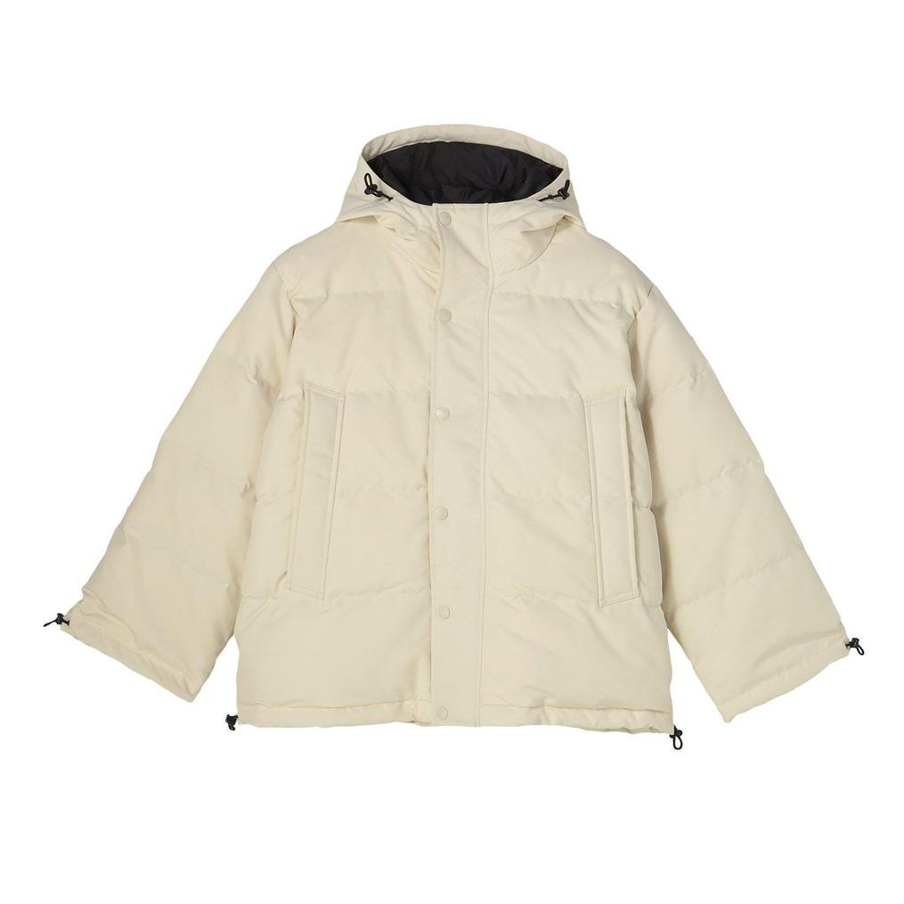  DANTON DANTON W's Polyester Down Hooded Jacket画像6