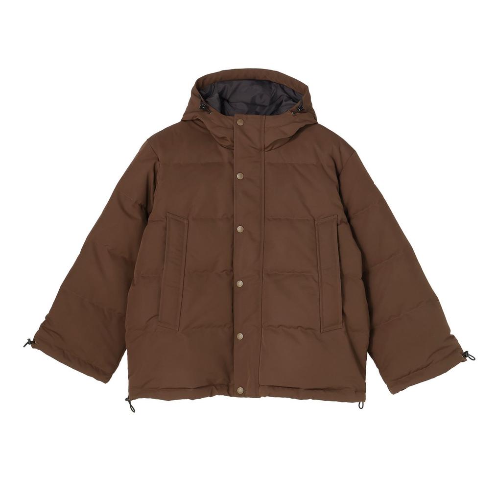  DANTON DANTON W's Polyester Down Hooded Jacket画像1