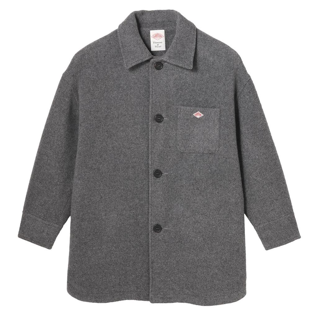  DANTON DANTON W's Wool Melton Short Jacket画像1