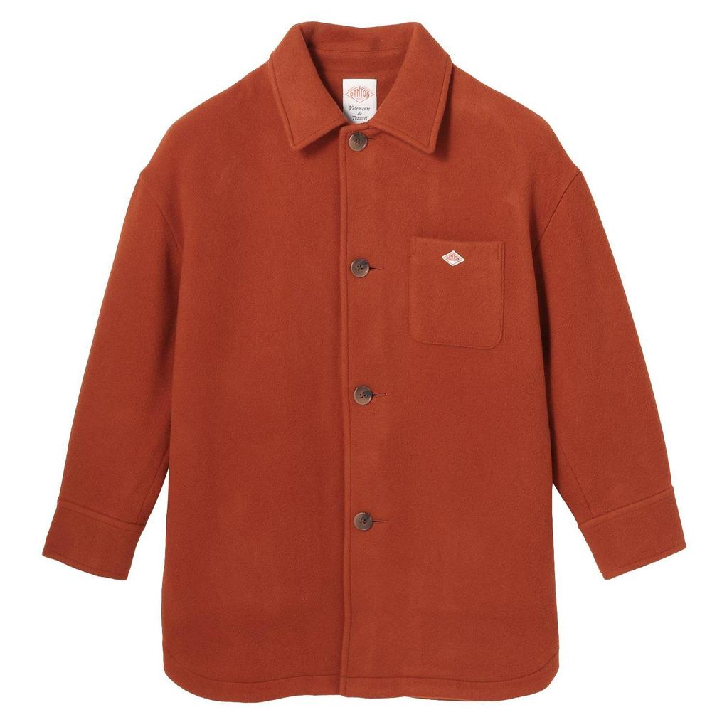  DANTON DANTON W's Wool Melton Short Jacket画像6