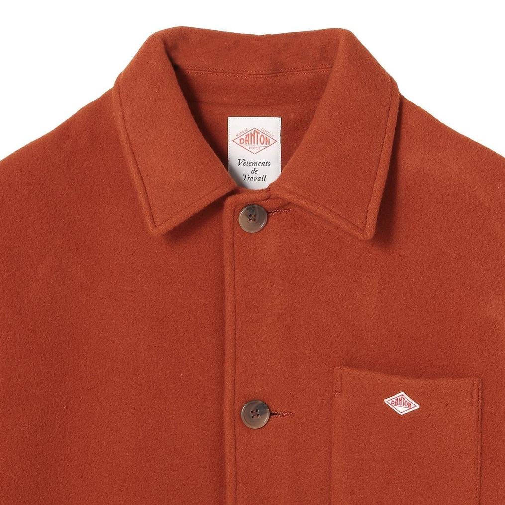  DANTON DANTON W's Wool Melton Short Jacket画像7