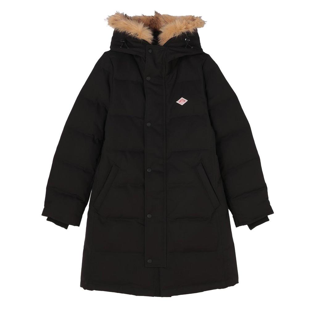  DANTON DANTON W's Fake Far Hooded Down Coat画像6