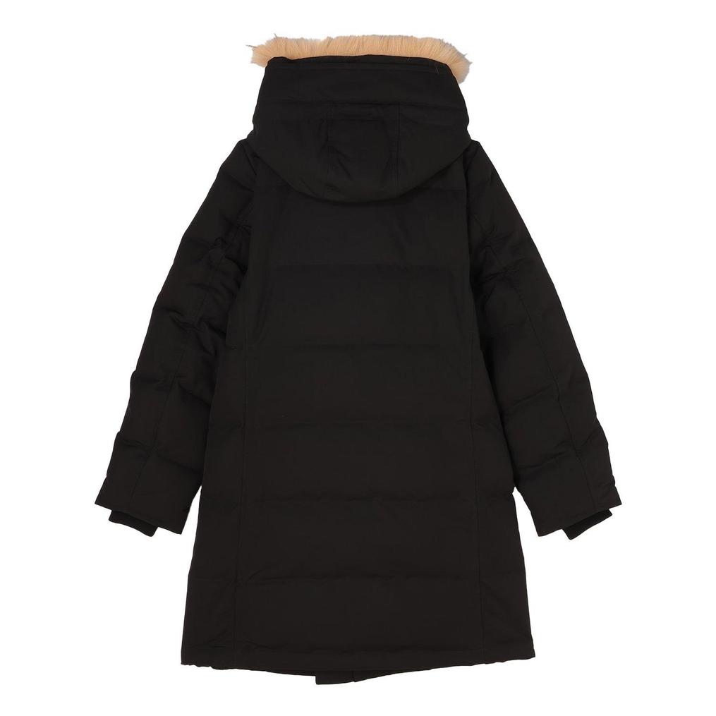  DANTON DANTON W's Fake Far Hooded Down Coat画像5