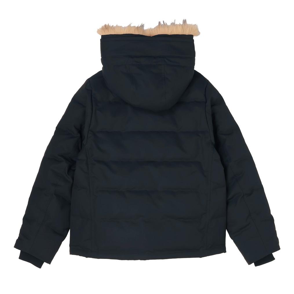  DANTON DANTON W's Fake Far Hooded Down Jacket画像3