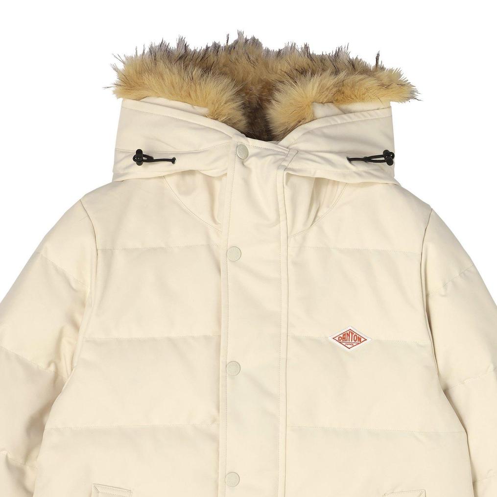  DANTON DANTON W's Fake Far Hooded Down Jacket画像7