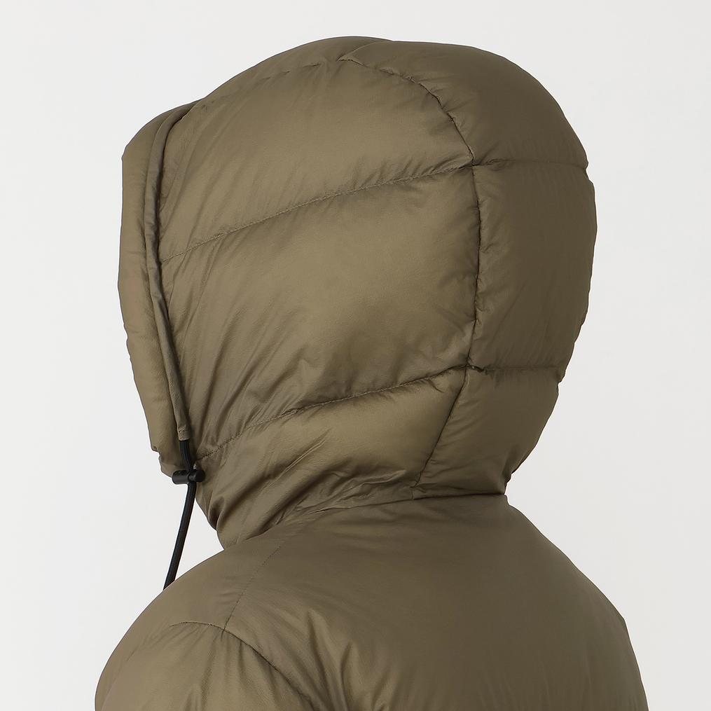  DANTON DANTON W's Nylon Ripstop Down Hooded Jacket画像4