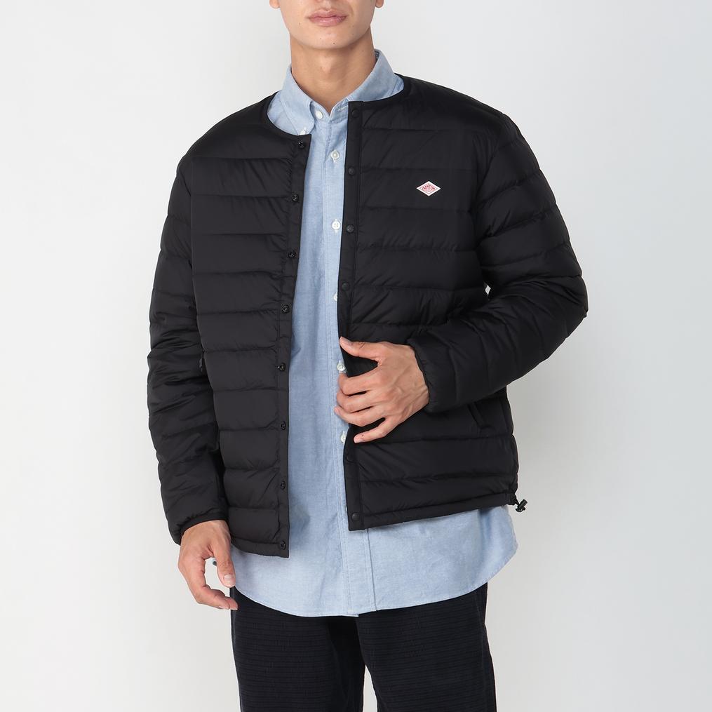 モデル：175cm / 着用サイズ：L DANTON DANTON M's Crewneck Innner Down Jacket画像1
