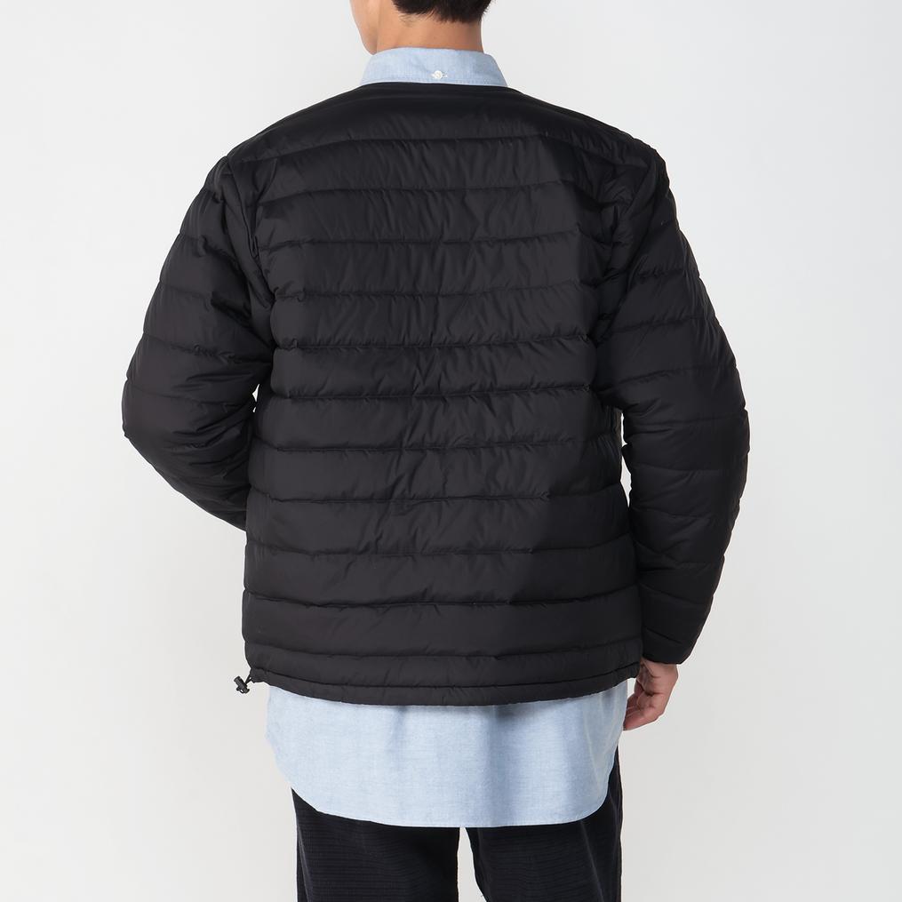 モデル：175cm / 着用サイズ：L DANTON DANTON M's Crewneck Innner Down Jacket画像3