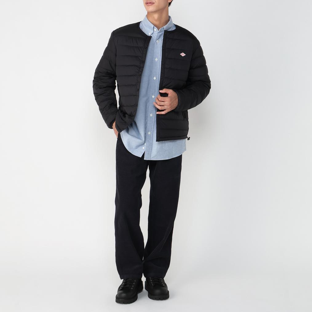 モデル：175cm / 着用サイズ：L DANTON DANTON M's Crewneck Innner Down Jacket画像2