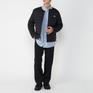 モデル：175cm / 着用サイズ：L DANTON DANTON M's Crewneck Innner Down Jacket画像2