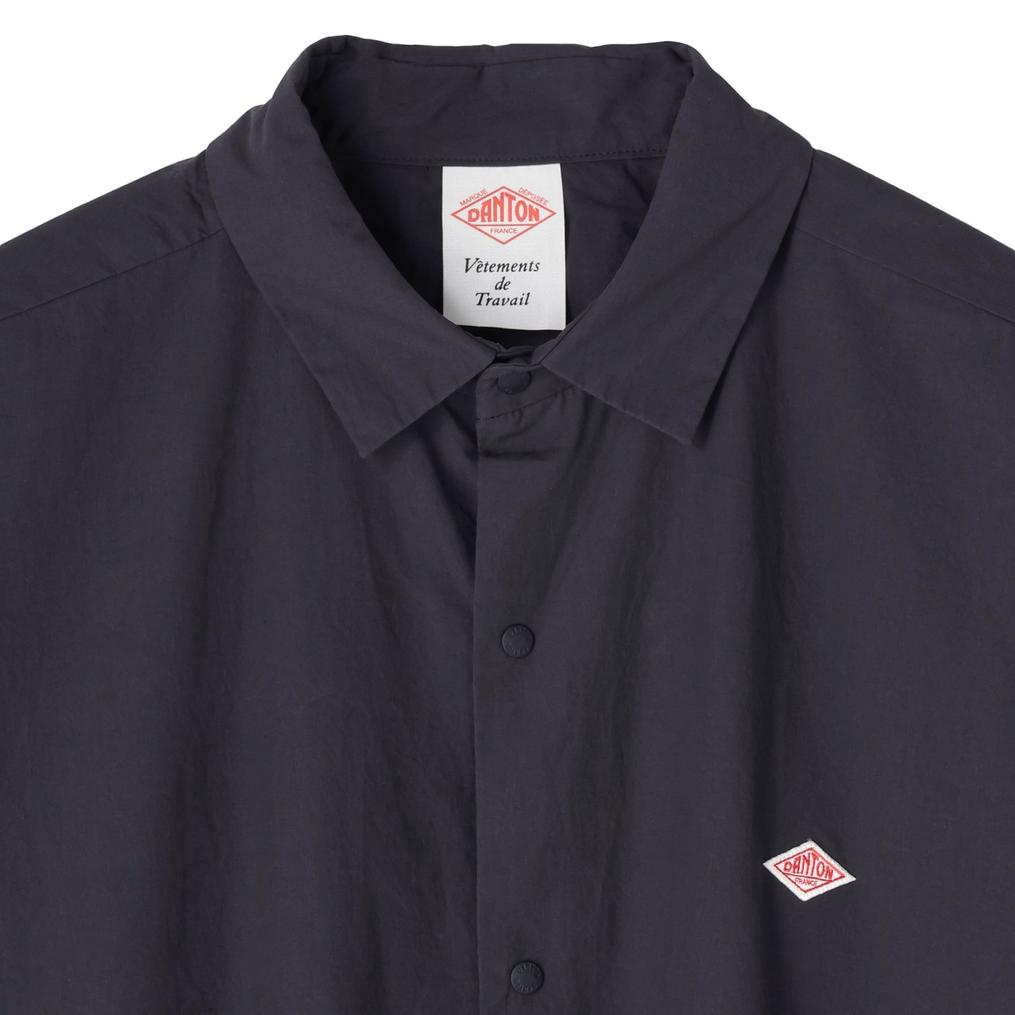  DANTON DANTON M's Cotton Typewriter Wrinkled Shirt画像2
