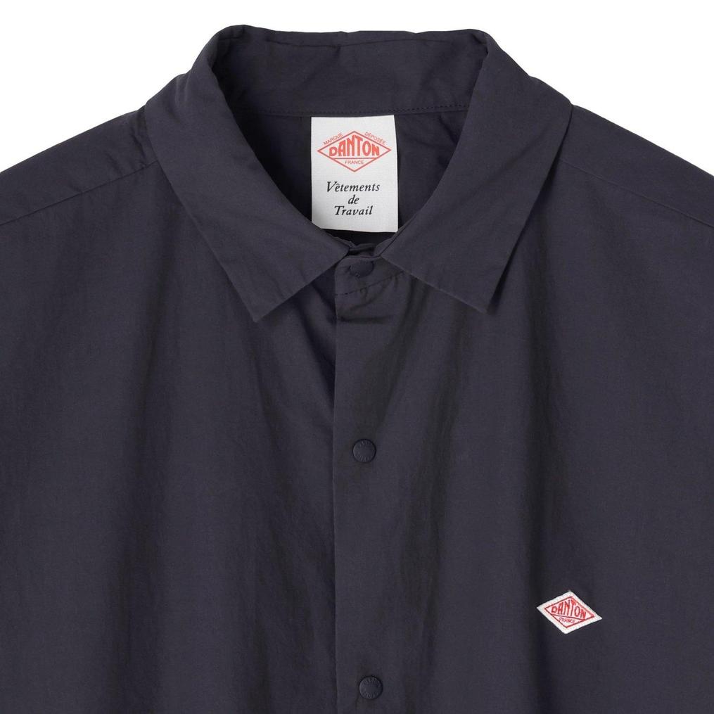  DANTON DANTON M's Cotton Typewriter Wrinkled Shirt画像7