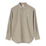  DANTON DANTON M's Cotton Typewriter Wrinkled Shirt画像1