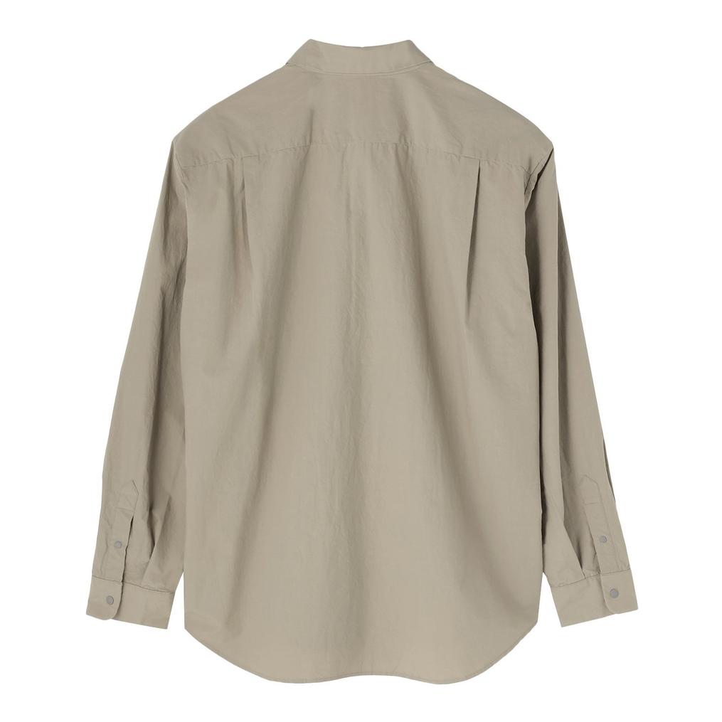  DANTON DANTON M's Cotton Typewriter Wrinkled Shirt画像3