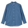  Gymphlex GYMPHLEX M's Light Denim L/S B.D Shirt画像1