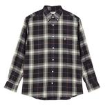 NVY/GREEN CHECK