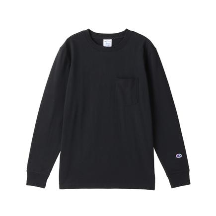 CHAMPION ロングスリーブポケットTシャツ