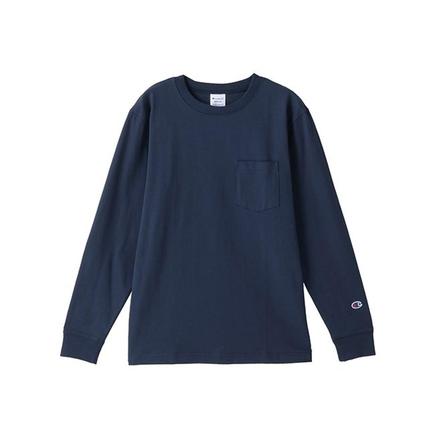 CHAMPION ロングスリーブポケットTシャツ