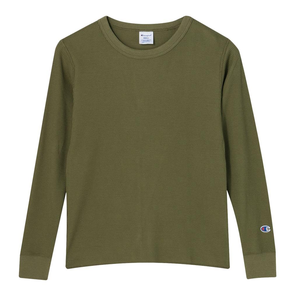  CHAMPION CHAMPION Waffle Long Sleeve Tee画像1
