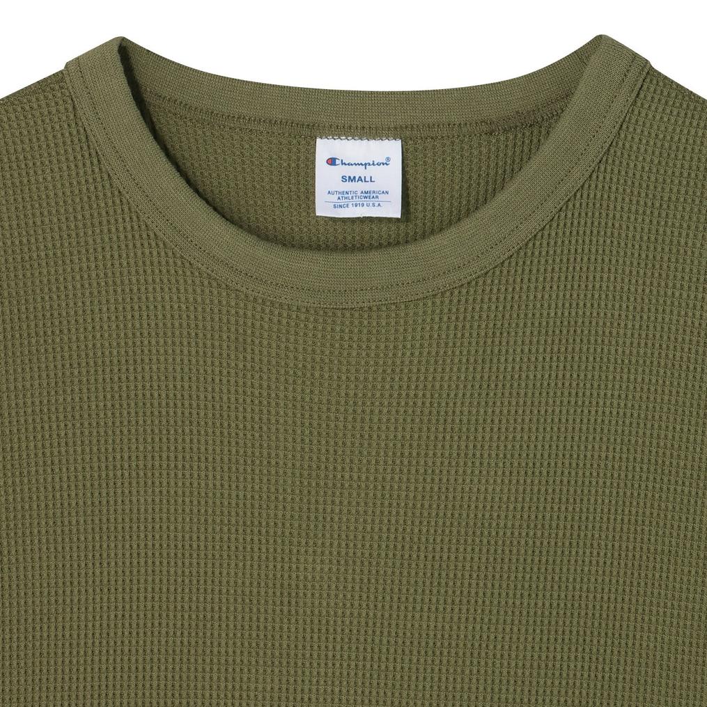  CHAMPION CHAMPION Waffle Long Sleeve Tee画像2