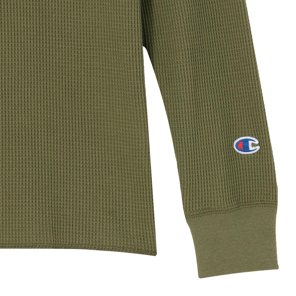  CHAMPION CHAMPION Waffle Long Sleeve Tee画像6