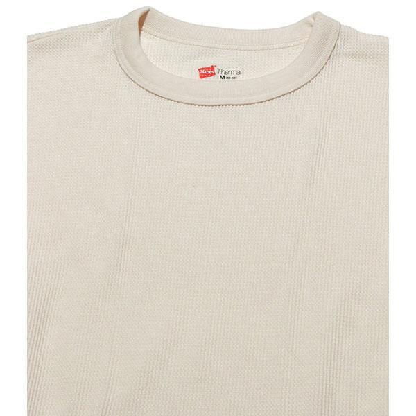  Hanes HANES Thermal Crew Neck LS Tee画像2