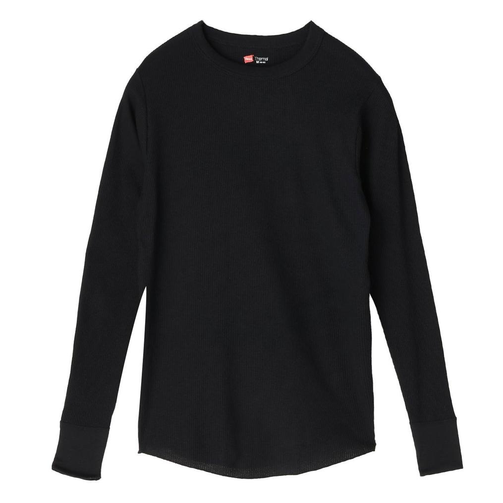  Hanes HANES Thermal Crew Neck LS Tee画像1
