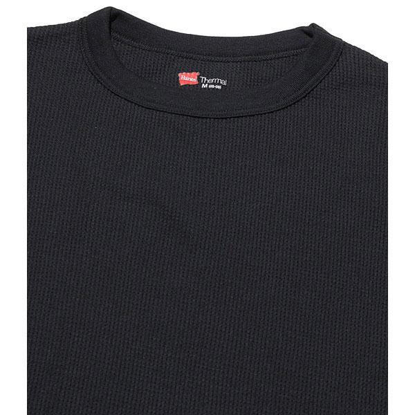  Hanes HANES Thermal Crew Neck LS Tee画像2