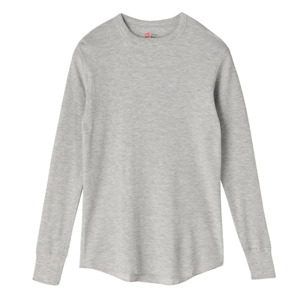  Hanes HANES Thermal Crew Neck LS Tee画像1