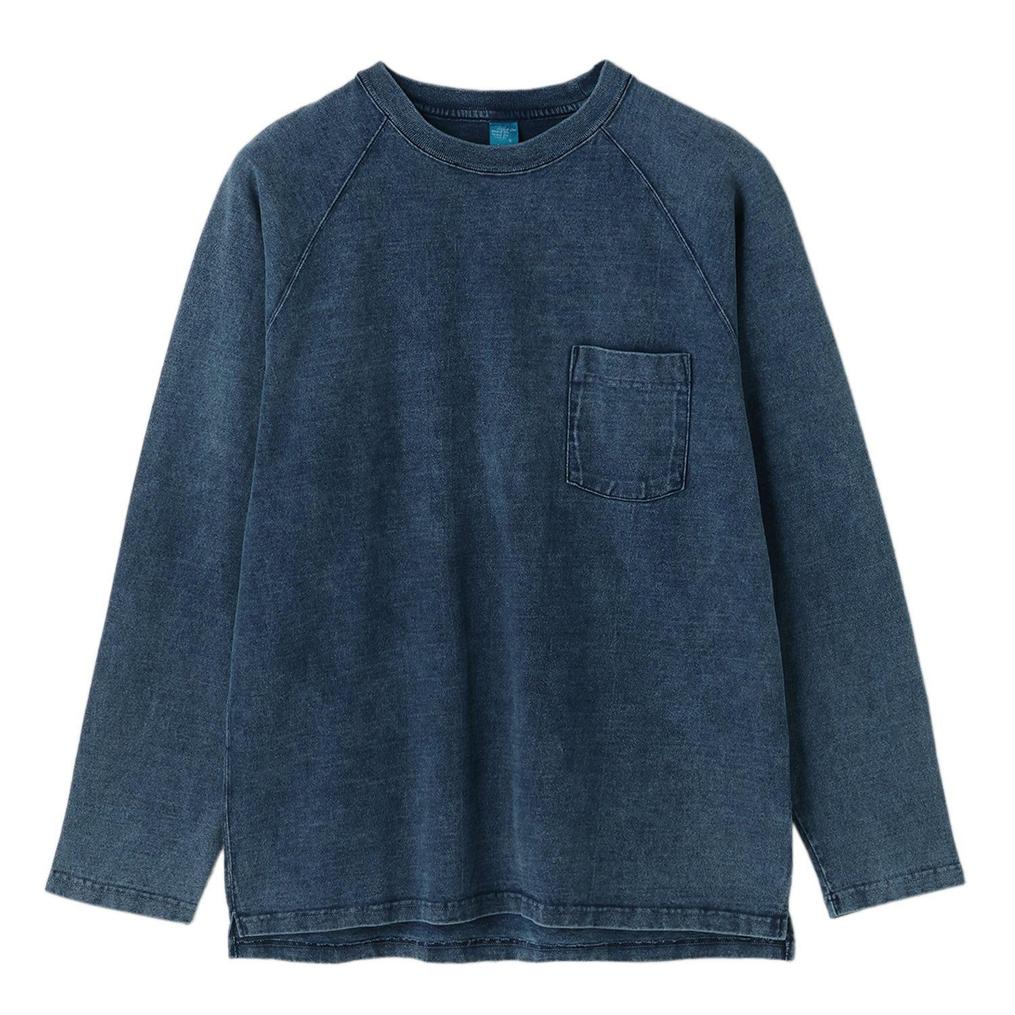  Good On GOOD ON Heavy Jersey L/S Raglan Pocket Tee画像1