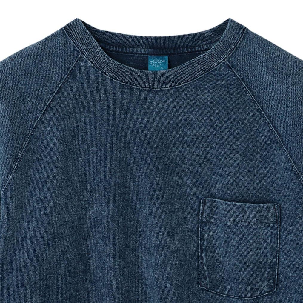  Good On GOOD ON Heavy Jersey L/S Raglan Pocket Tee画像2