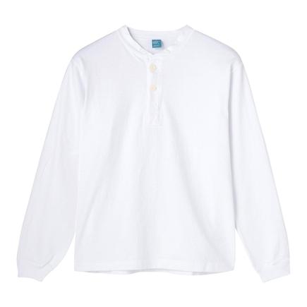 Good On ヘビージャージロングスリーブヘンリーTシャツ