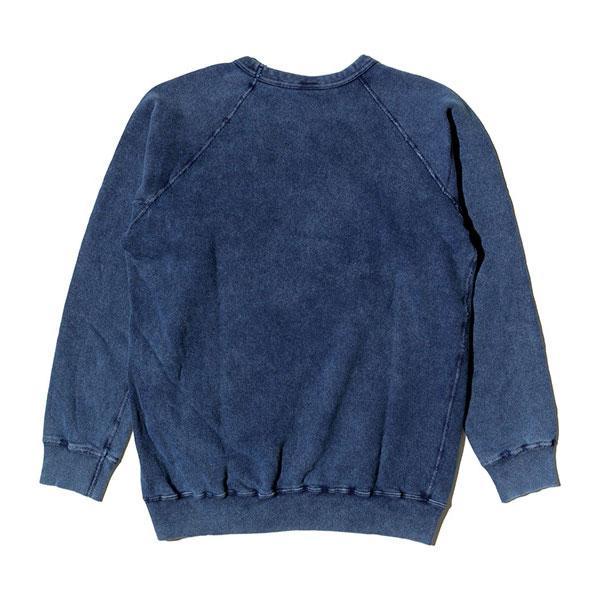  Good On GOOD ON L/S Indigo Raglan Crew Sweat Shirts画像3