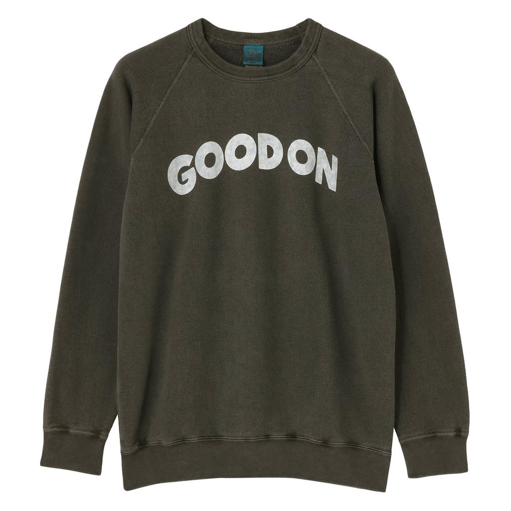  Good On GOOD ON Arch Logo Raglan Crew Sweat画像1