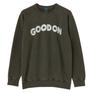  Good On GOOD ON Arch Logo Raglan Crew Sweat画像1