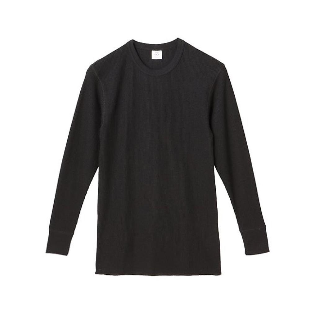 JEMORGAN JEMORGAN Waffle L/S Crew画像1