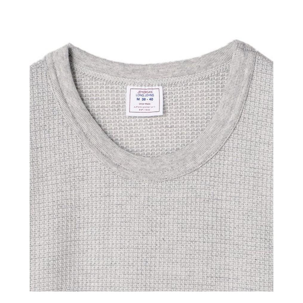  JEMORGAN JEMORGAN Waffle L/S Crew画像2