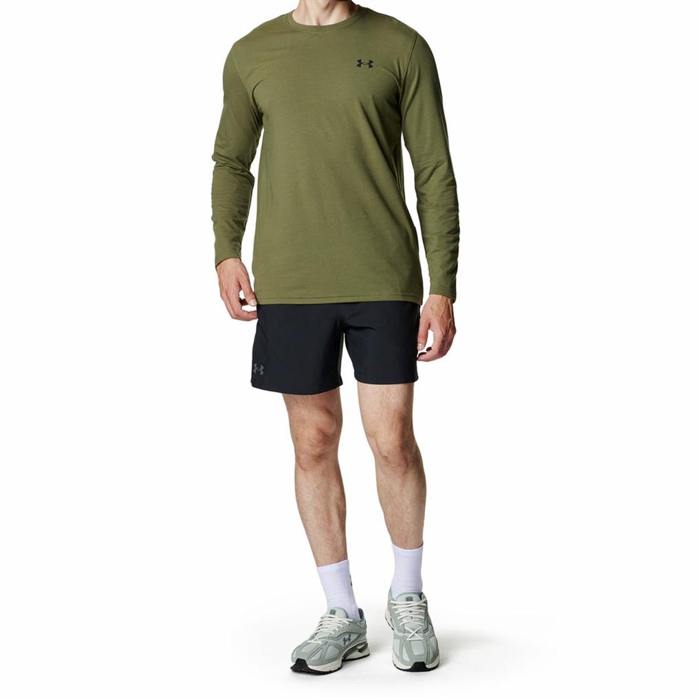  UNDER ARMOUR UNDER ARMOUR UA Performance Cotton L/S Tee画像4